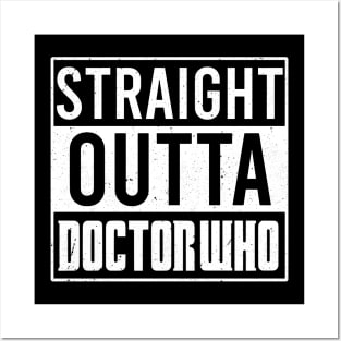 Straight Outta Doctor Who Posters and Art